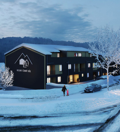 Apartmán - SkiResort ČERNÁ HORA - PEC, areál Černý Důl